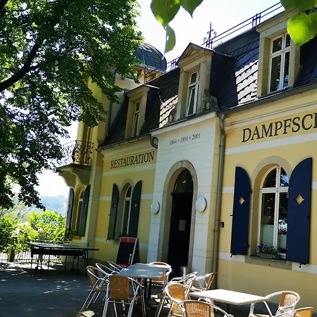 Ferienwohnung Dampfschiff Radebeul-Altkö Exterior foto